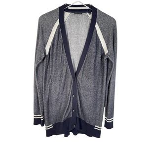 ATM Anthony Thomas Melillo Raglan Sleeve Cardigan Sweater M Cotton Cashmere